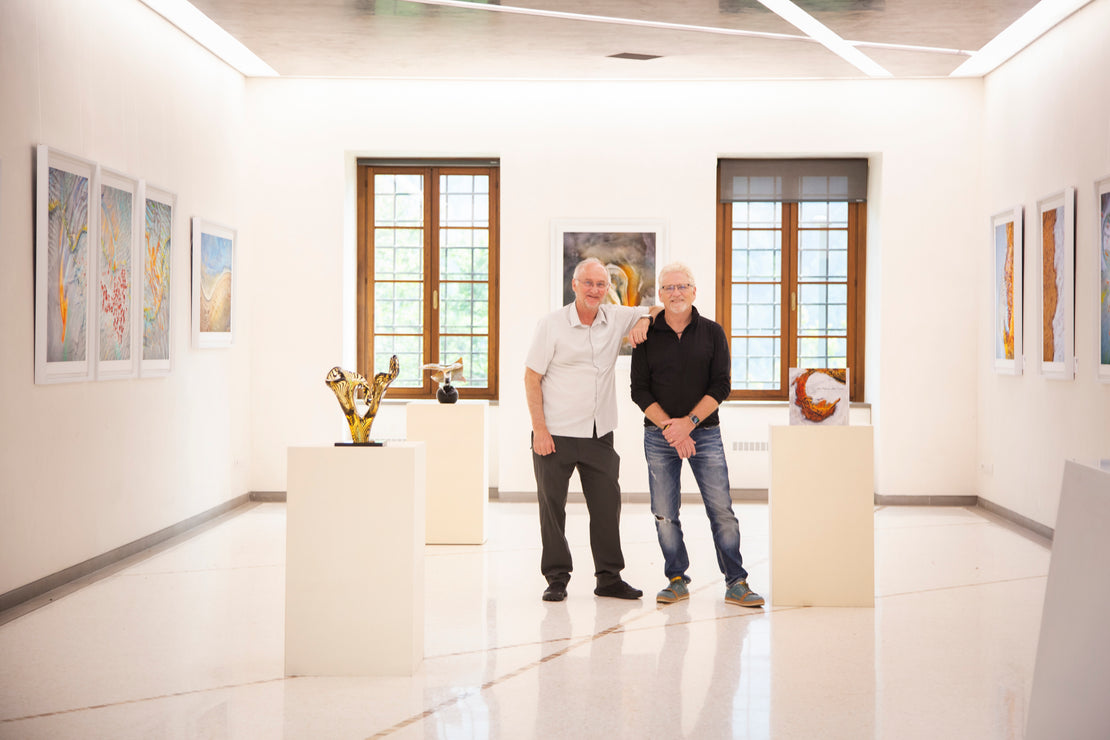 Castle Ceconi Art Gallery exhibition installation photograph 07