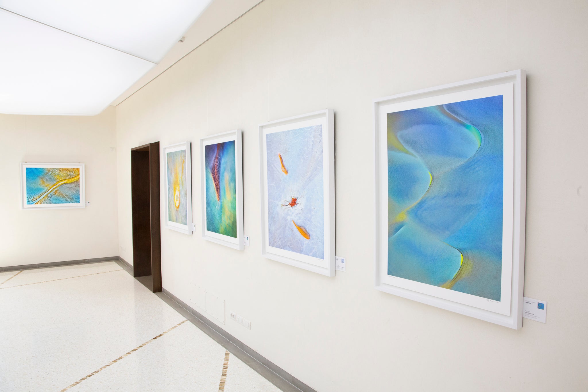 Castle Ceconi Art Gallery exhibition installation photograph 13
