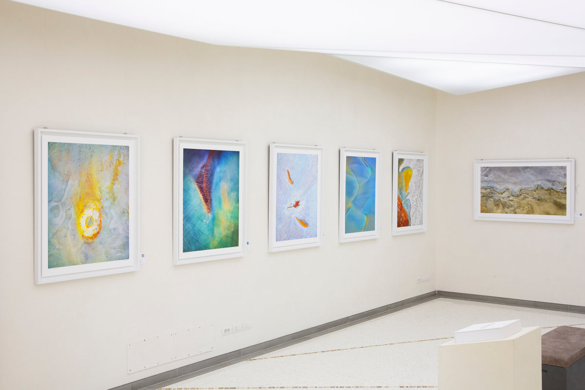 Castle Ceconi Art Gallery exhibition installation photograph 18