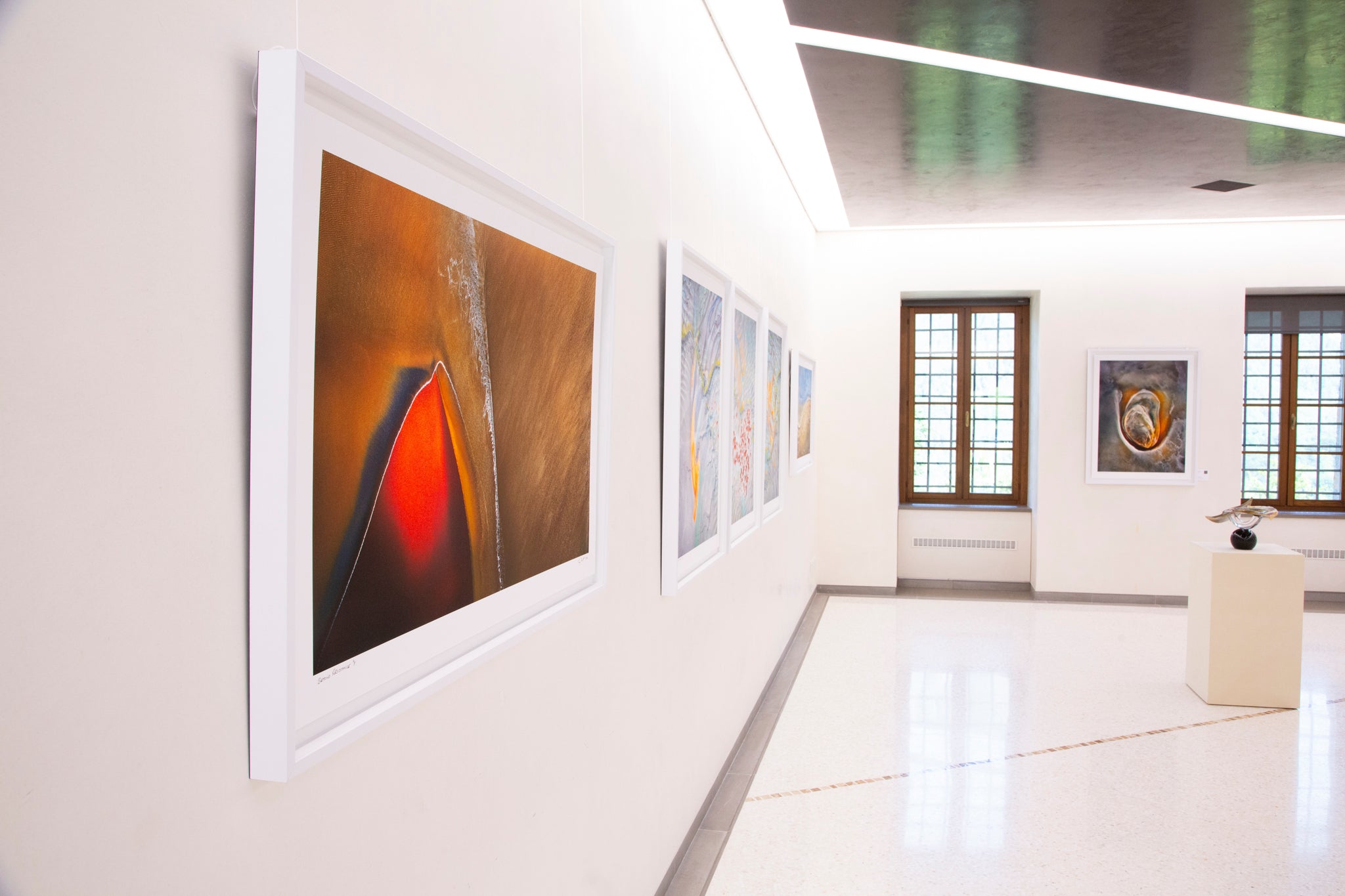 Castle Ceconi Art Gallery exhibition installation photograph 22