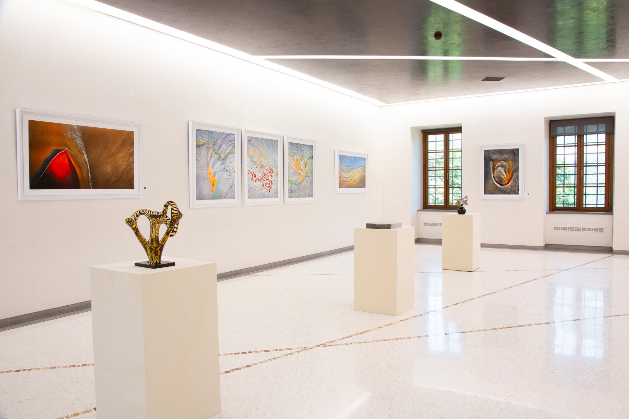 Castle Ceconi Art Gallery exhibition installation photograph 26