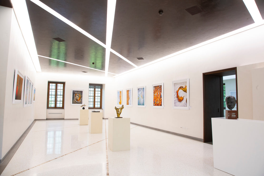 Castle Ceconi Art Gallery exhibition installation photograph 28