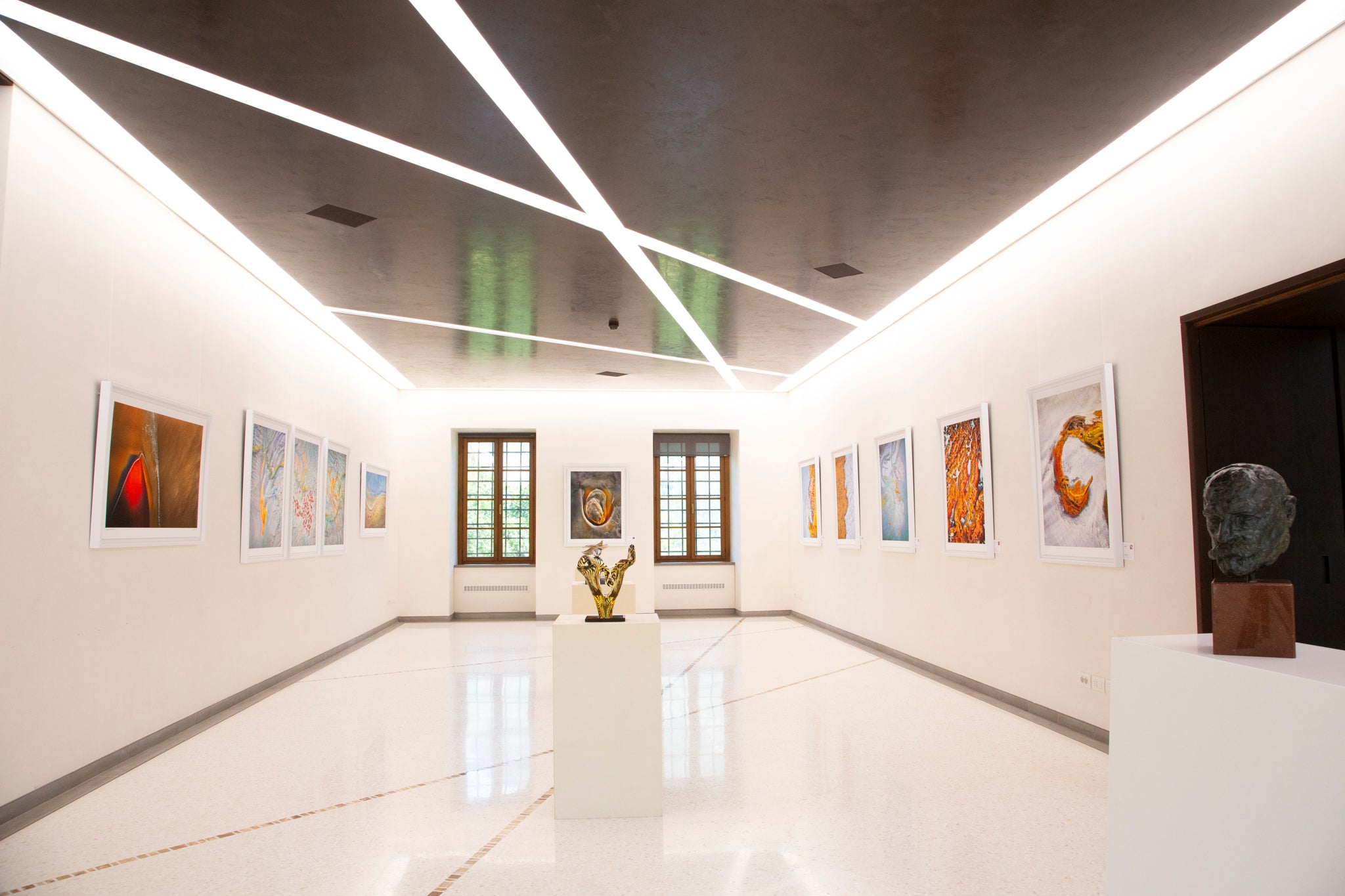 Castle Ceconi Art Gallery exhibition installation photograph 33
